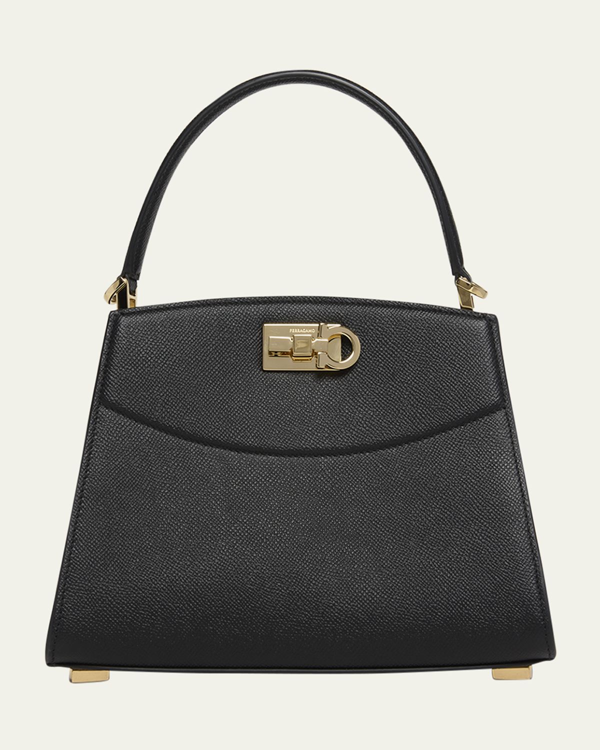 Ferragamo The New Studio Small Box Leather Top-Handle Bag | Thumbnail 5