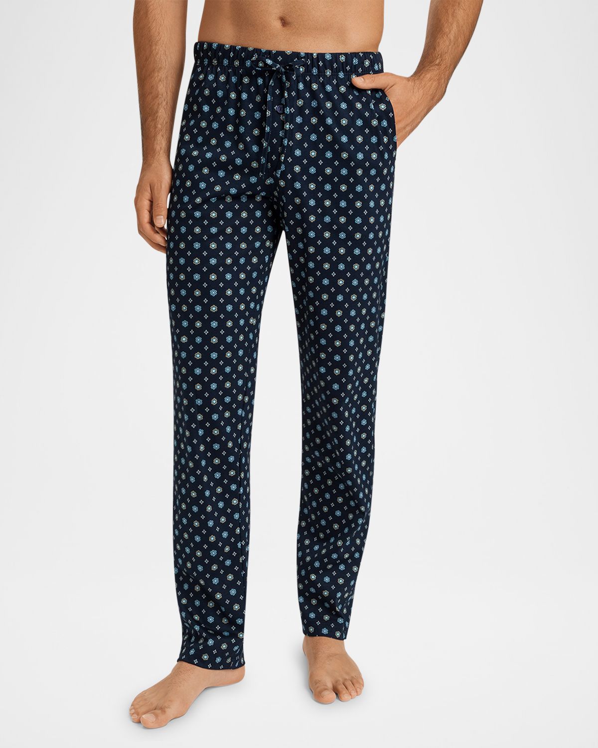 Hanro Men 's Nightday Knit Pajama Pants