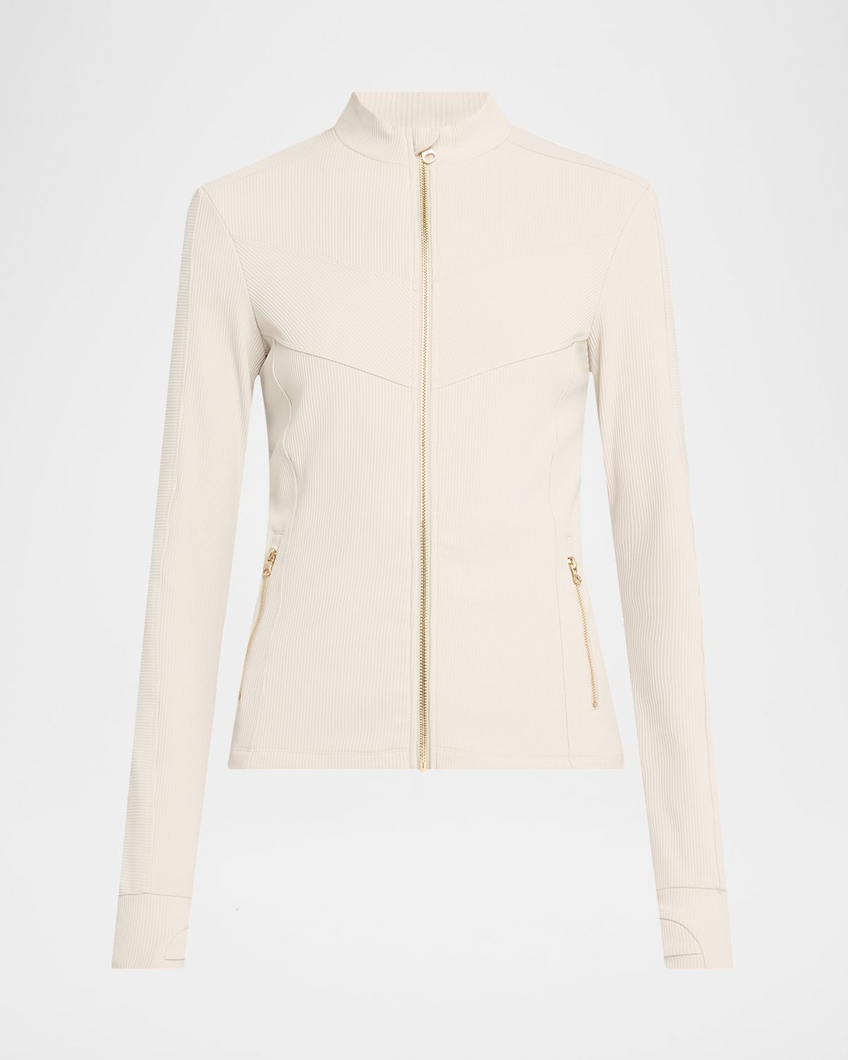 Blanc Noir Directional Rib Jacket