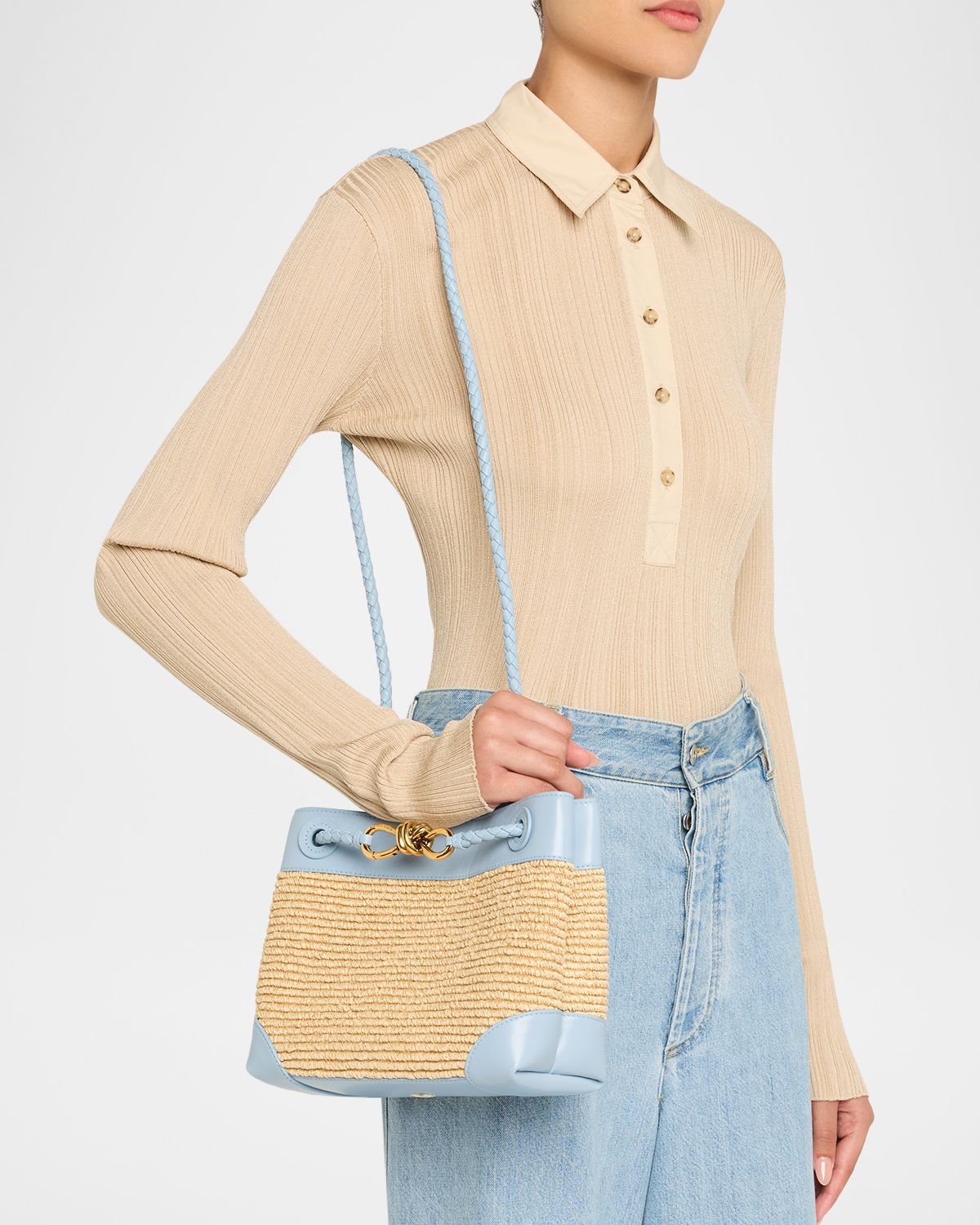 Bottega Veneta Small Andiamo Tote Bag