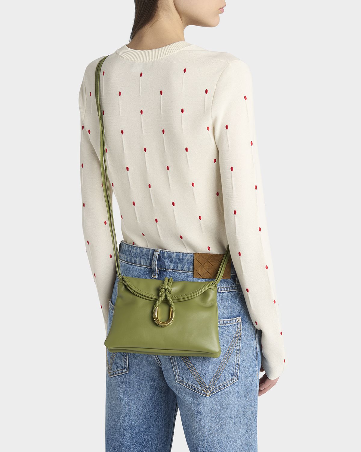 Bottega Veneta Liberta Baby Smooth Calfskin Clutch Bag