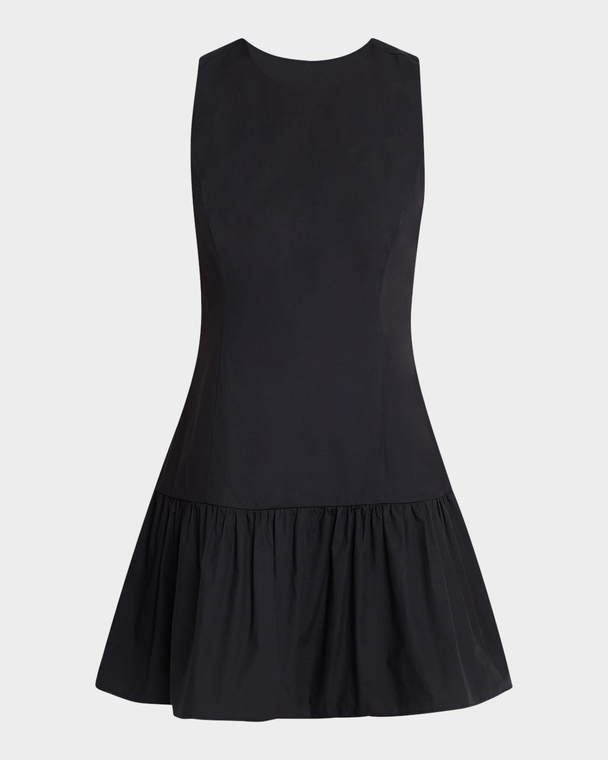 Marie Oliver Marilyn Flounce Cotton Mini Dress