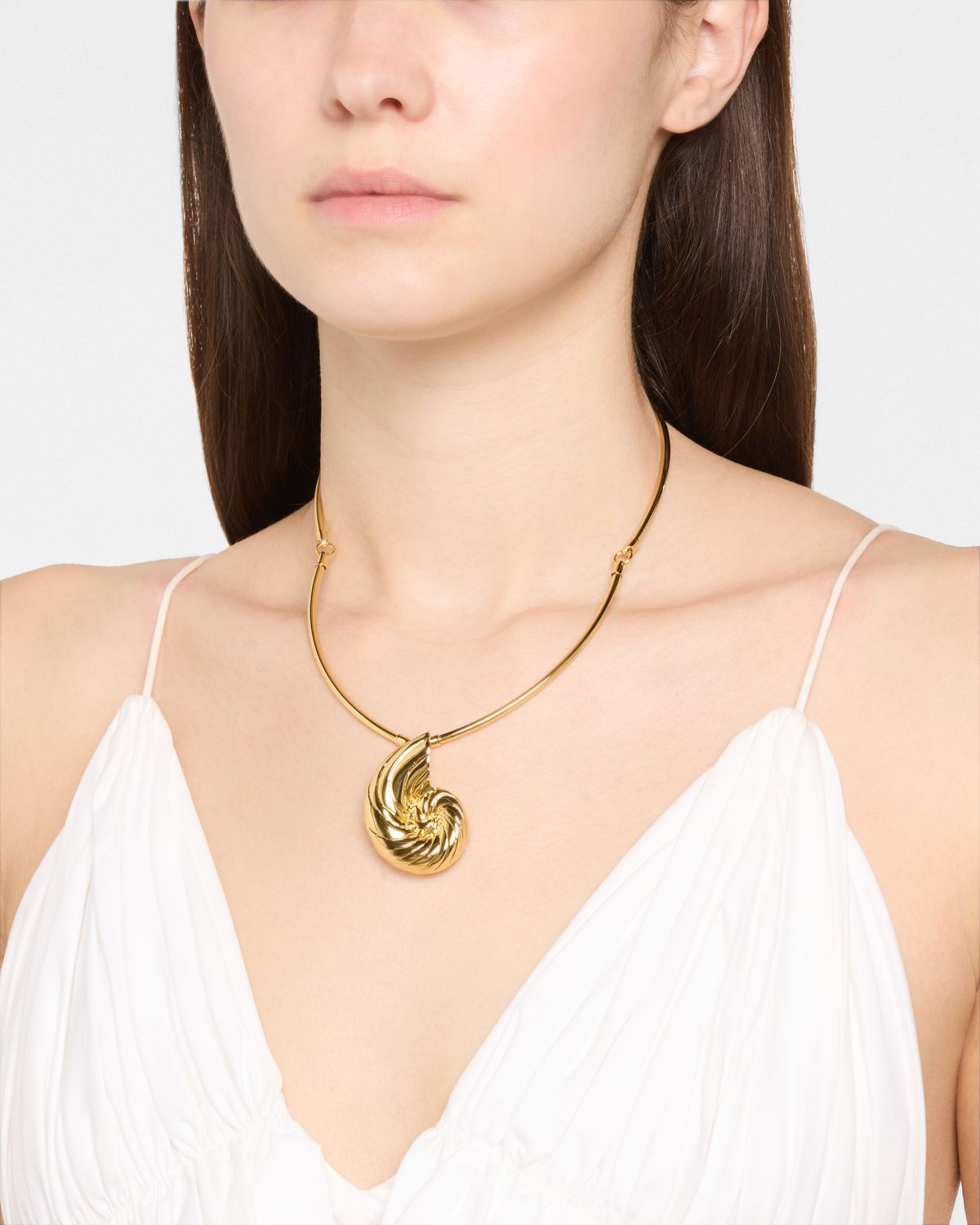 Lele Sadoughi Nautilus Collar Necklace