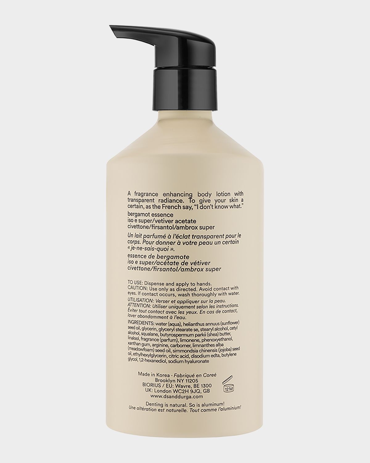 D.S. & DURGA IDKW Body Lotion, 11.8 oz.​