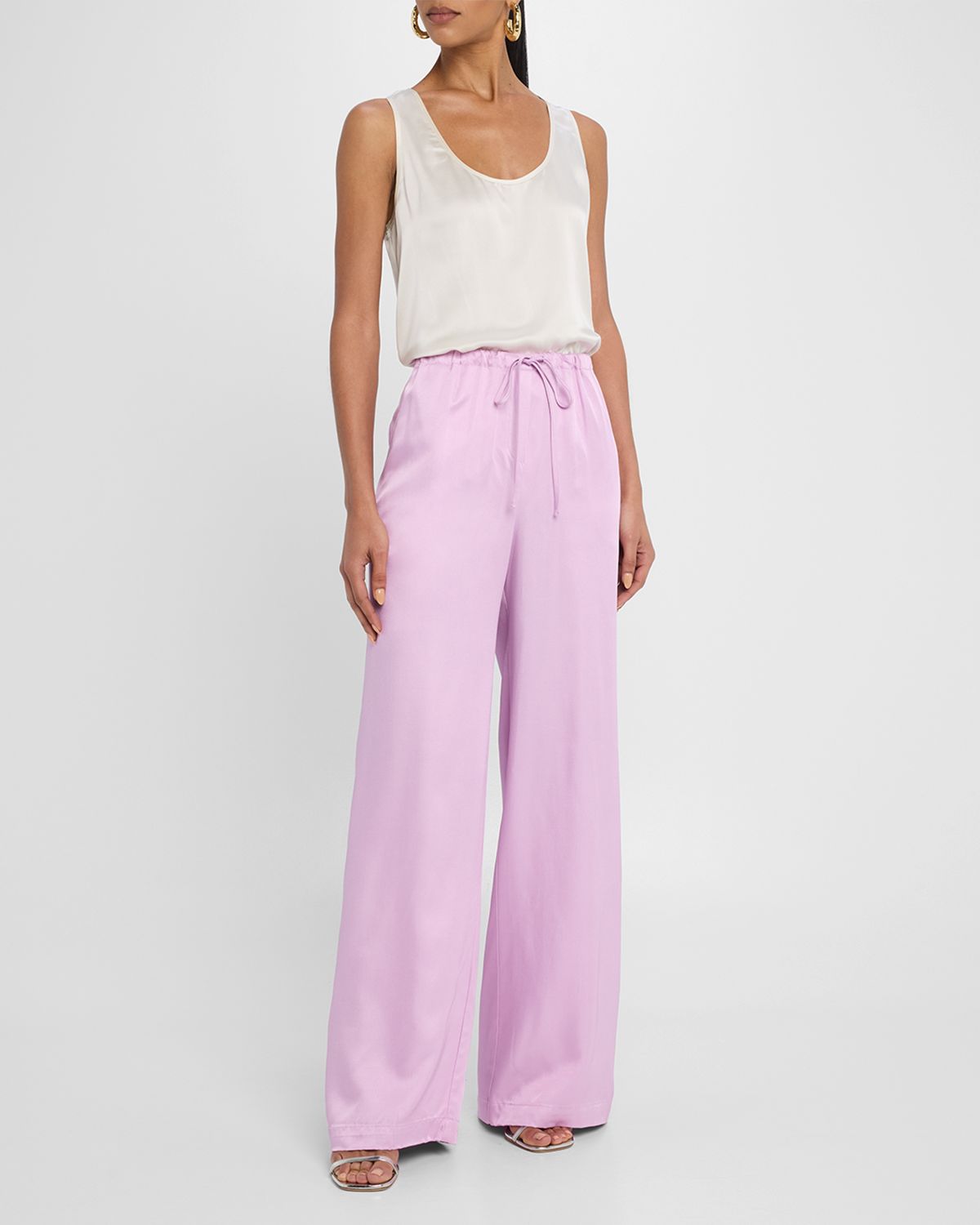 Sablyn Claudia Scoop-Neck Racerback Tank Top