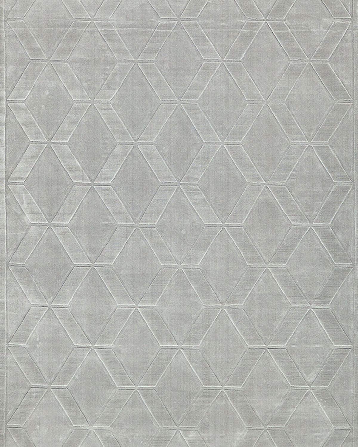 Exquisite Rugs Brunello Hand-Loomed Light Silver Rug | Thumbnail 8