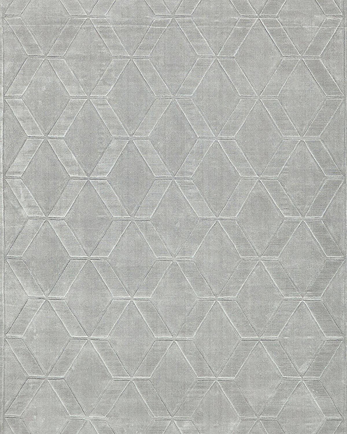 Exquisite Rugs Brunello Hand-Loomed Light Silver Rug | Thumbnail 8