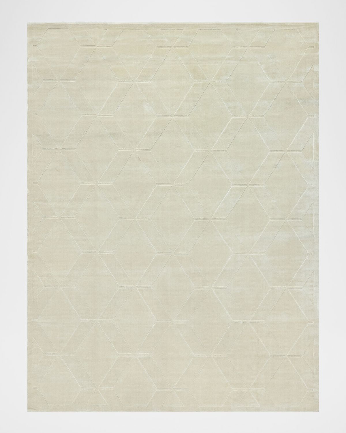 Exquisite Rugs Brunello Hand-Loomed Light Beige Rug | Thumbnail 9