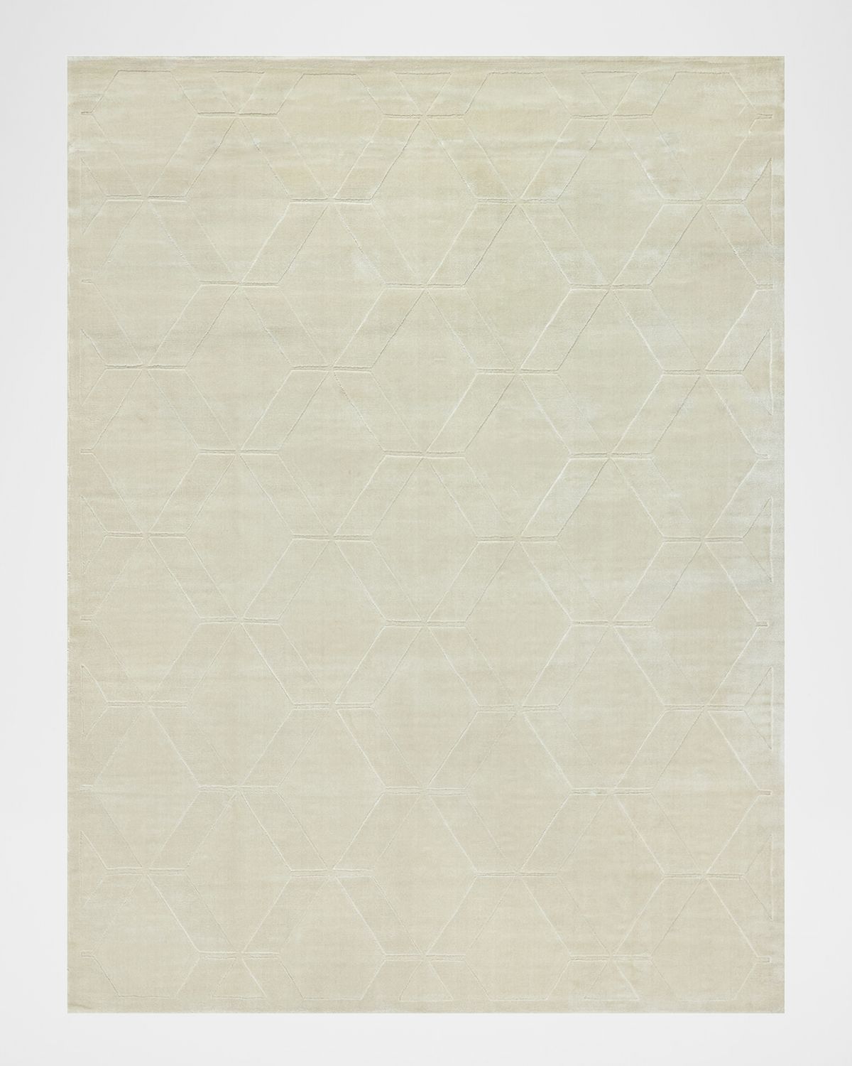 Exquisite Rugs Brunello Hand-Loomed Light Beige Rug | Thumbnail 9
