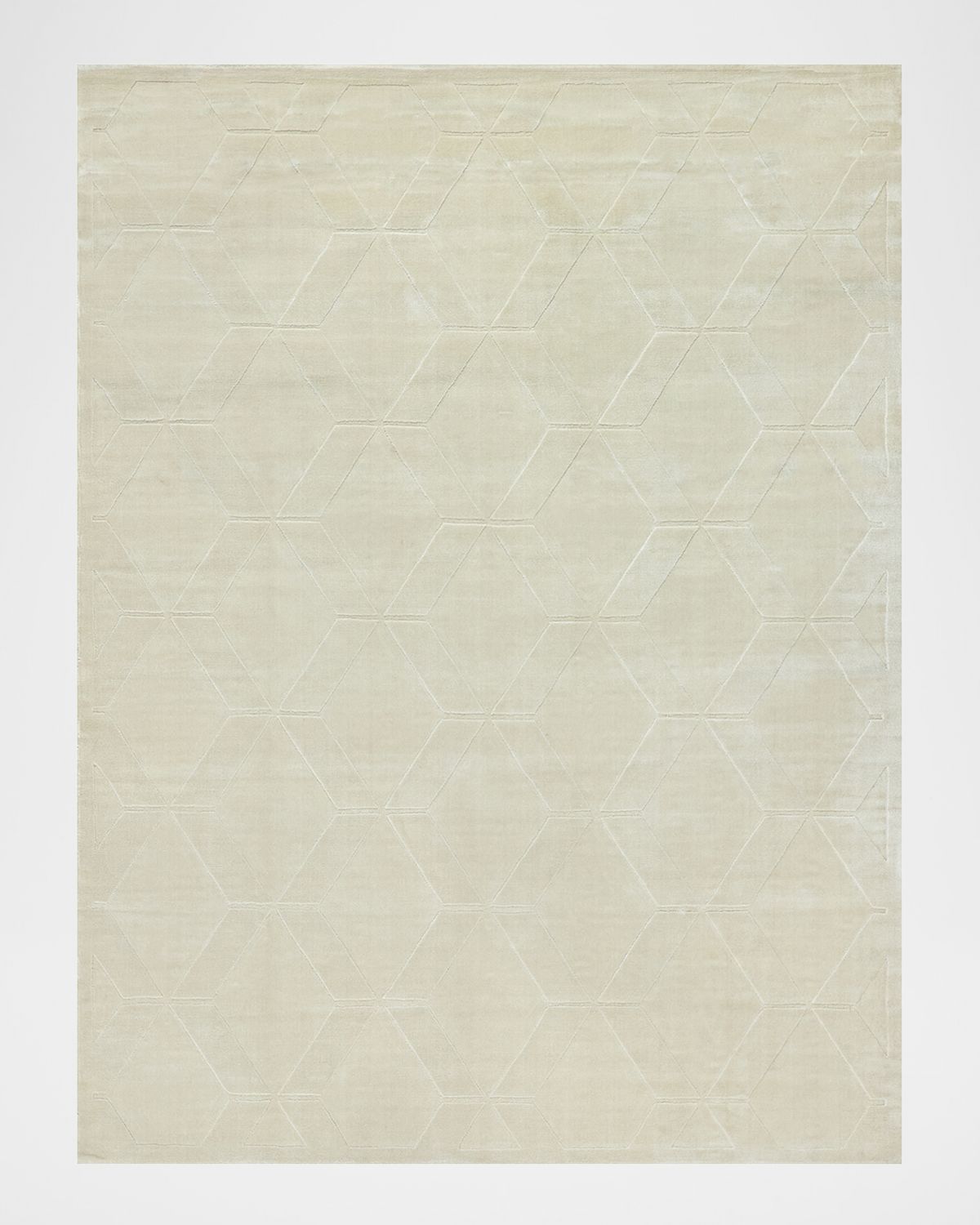 Exquisite Rugs Brunello Hand-Loomed Light Beige Rug | Thumbnail 9