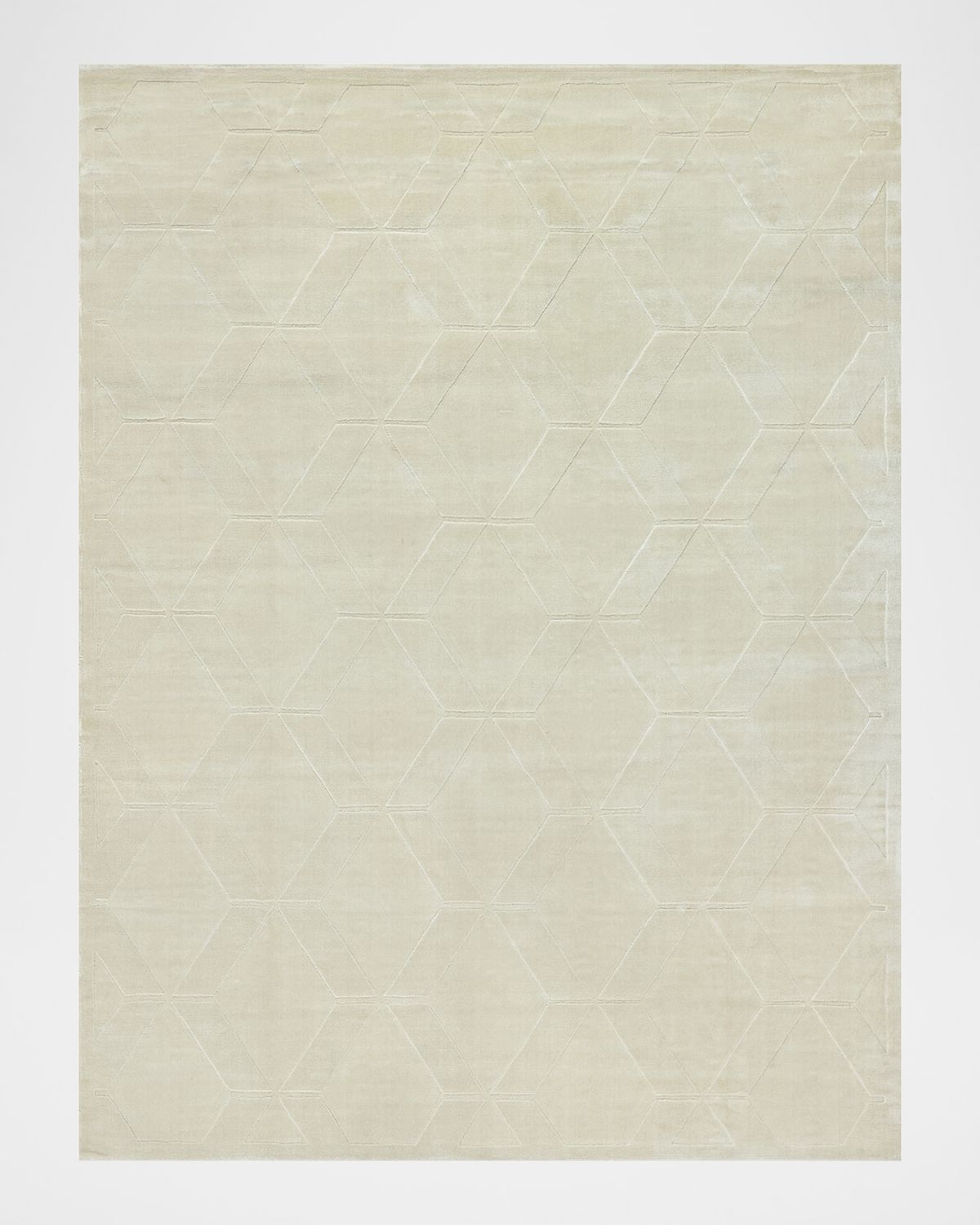 Exquisite Rugs Brunello Hand-Loomed Light Beige Rug | Thumbnail 9