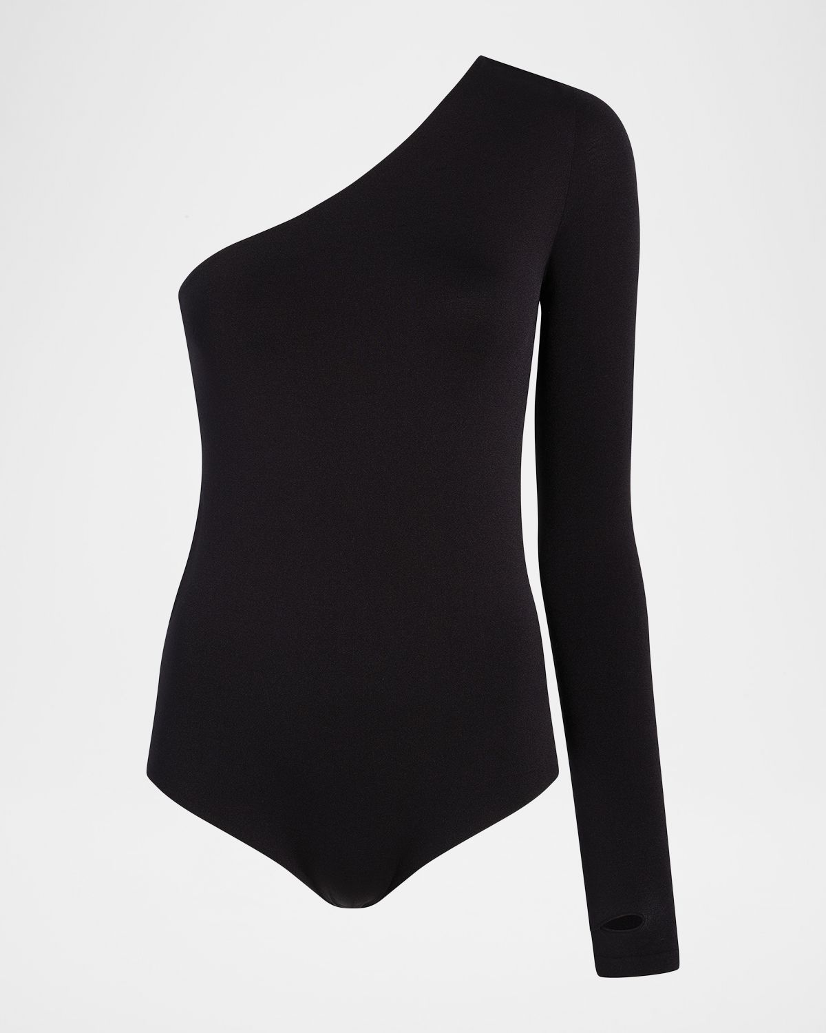 Commando Prima Ballet One-Shoulder Microfiber Bodysuit