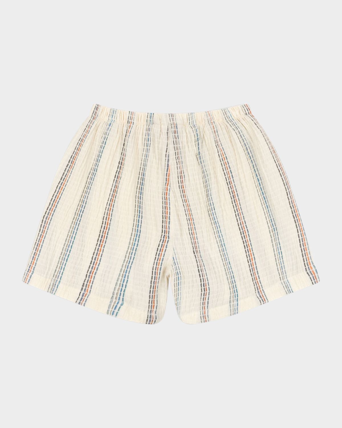 Konges Slojd Boy 's Vincent Multicolor Striped Shorts, Size 9M-6