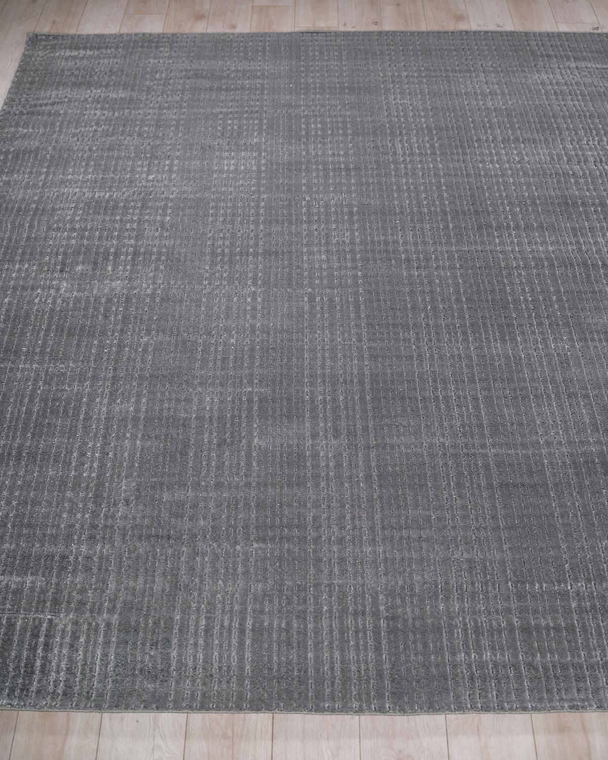 Exquisite Rugs Cabrini Hand-Loomed Gray Rug, 4 ' x 6 ' | Thumbnail 4