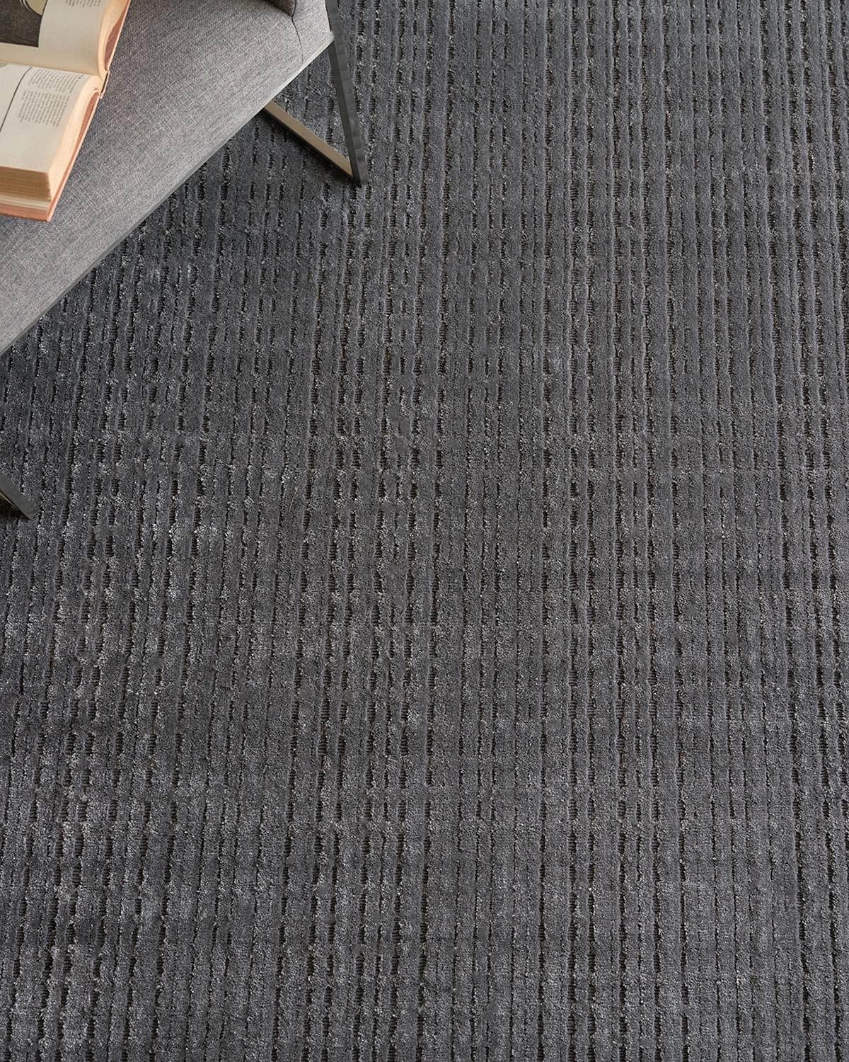 Exquisite Rugs Cabrini Hand-Loomed Gray Rug, 4 ' x 6 ' | Thumbnail 8