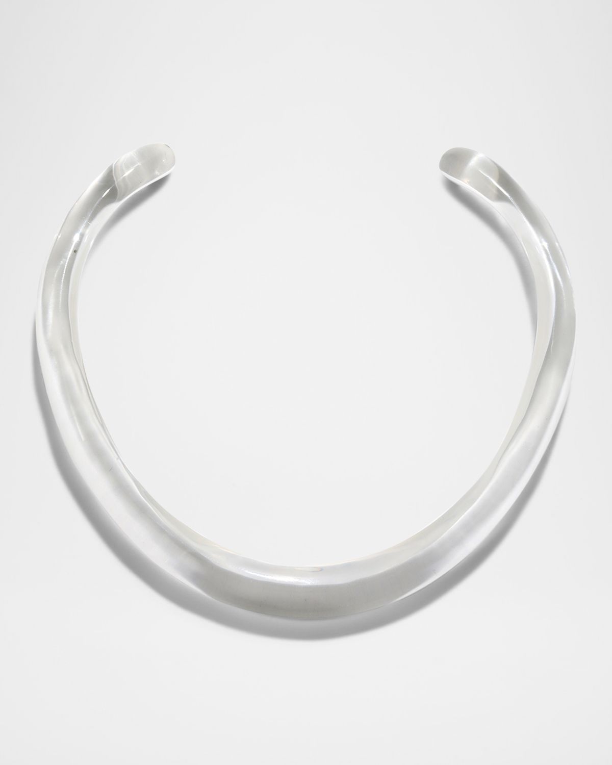 Alexis Bittar Liquid Lucite Collar Necklace