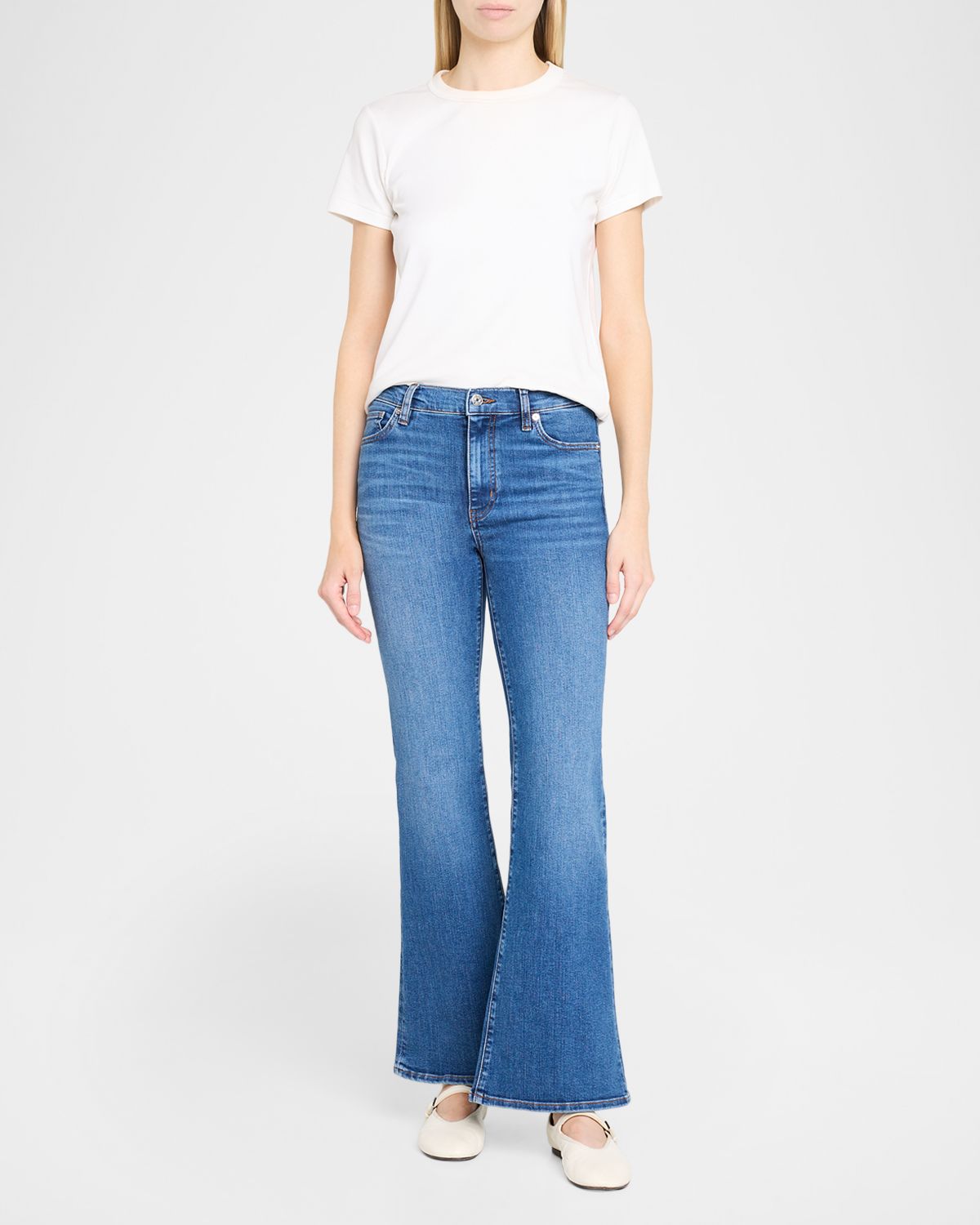 FRAME The Icon Flare Jeans | Thumbnail 2