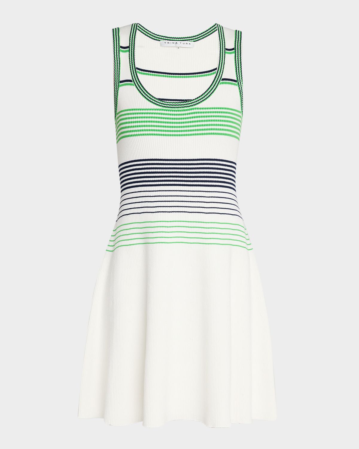 Trina Turk Veronkia Striped Knit Tank Dress | Thumbnail 6