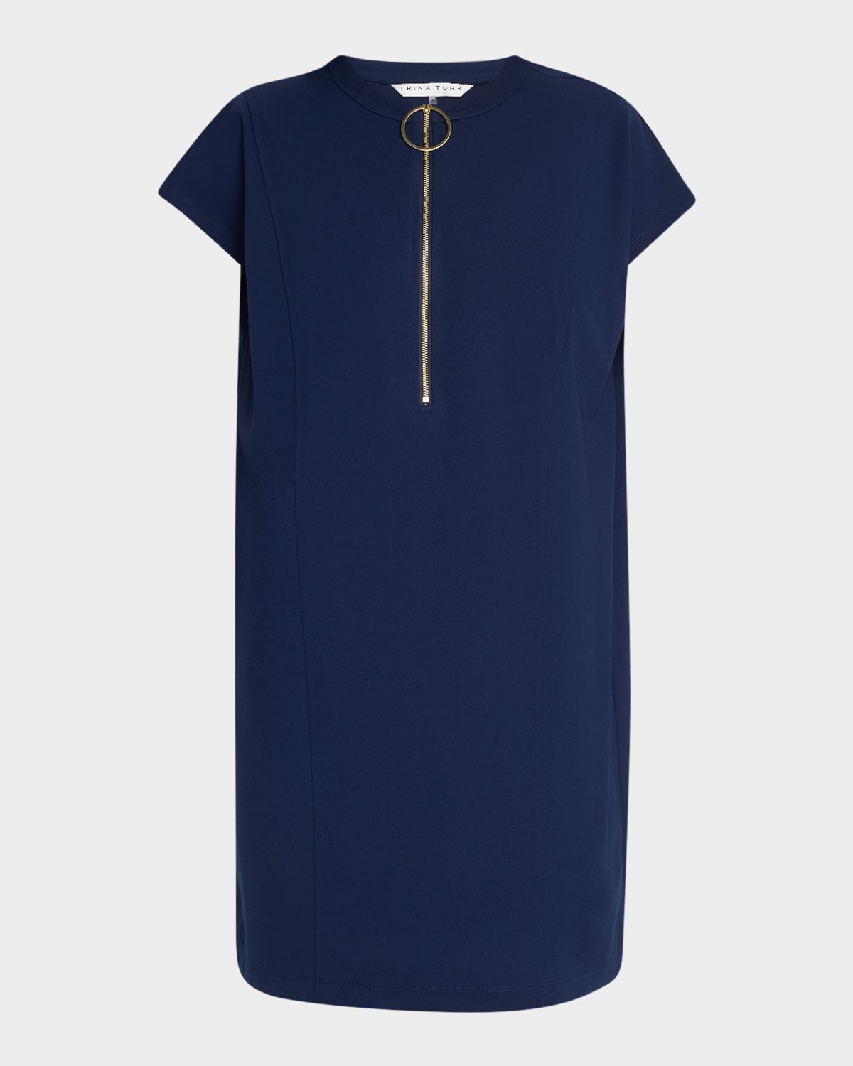 Trina Turk Doubles Zip-Front Mini Shift Dress | Thumbnail 6