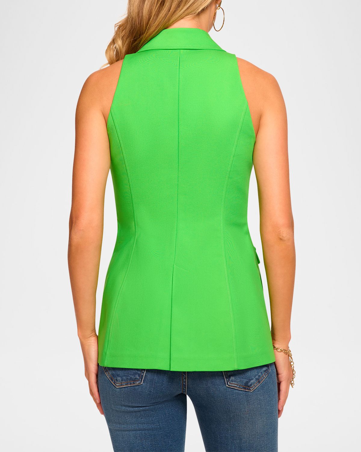Ramy Brook Lisa Button-Front Vest