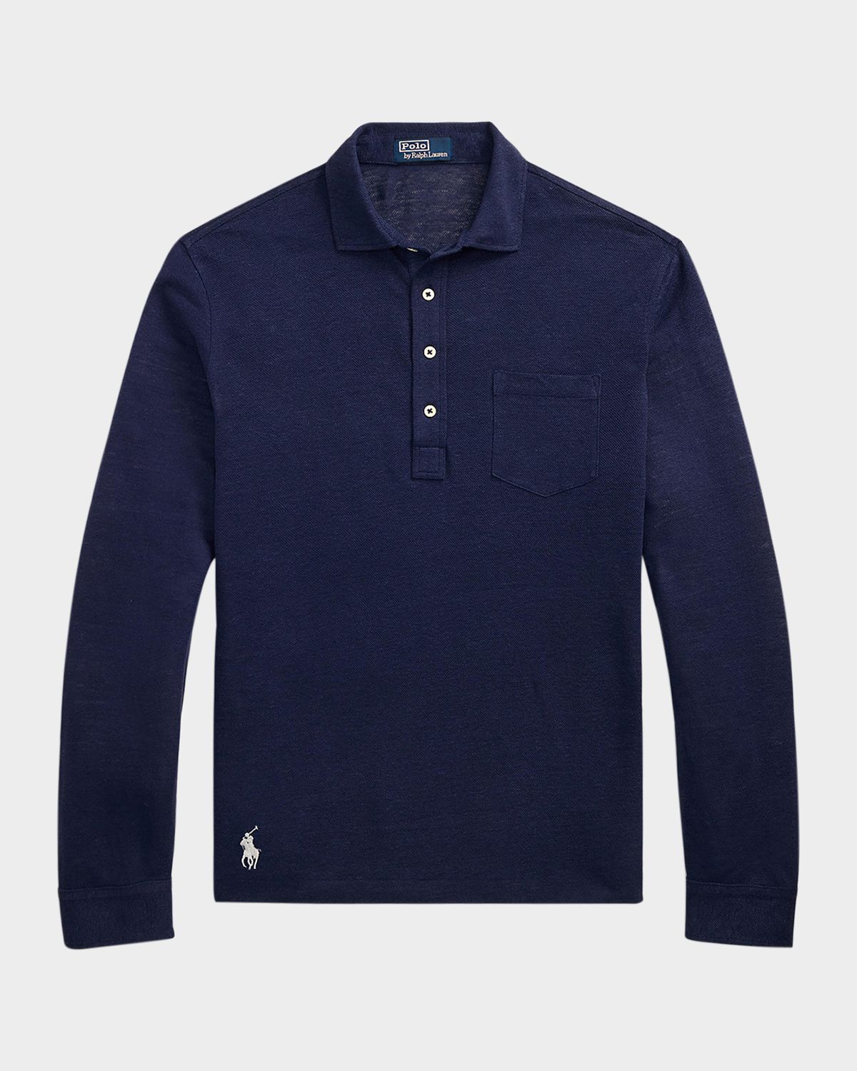 Polo Ralph Lauren Men 's Linen Mesh Polo Shirt