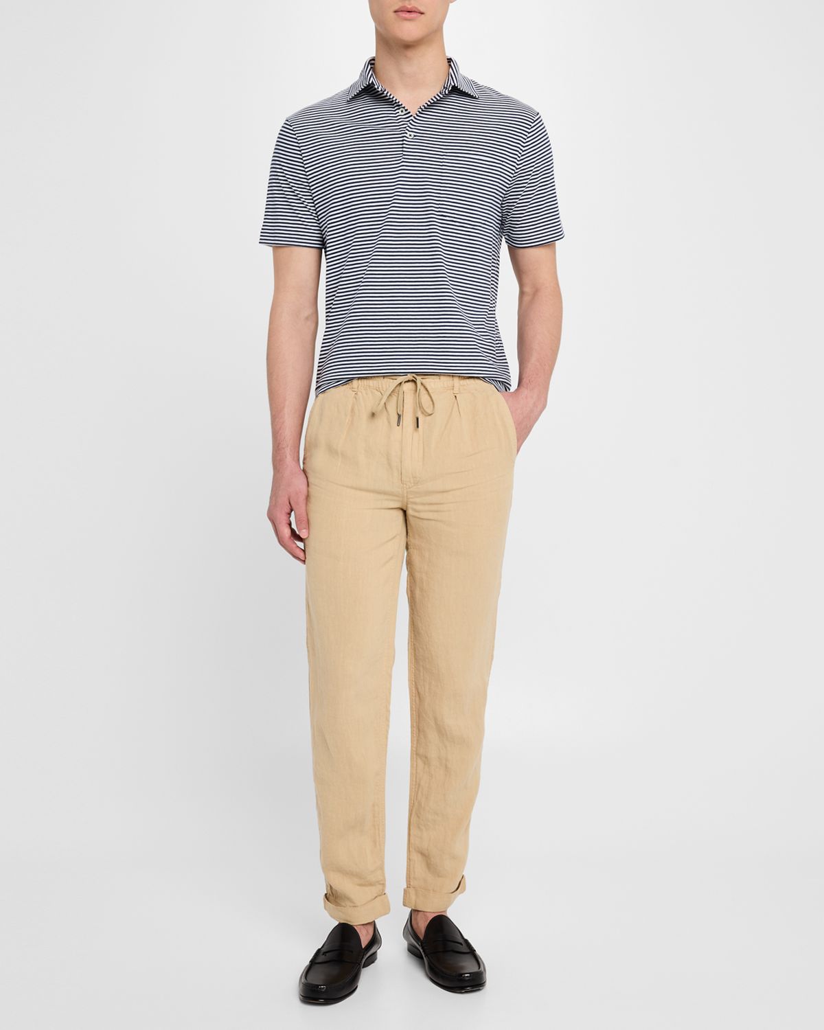 Polo Ralph Lauren Men 's Prepster Slim Tapered Linen Pants