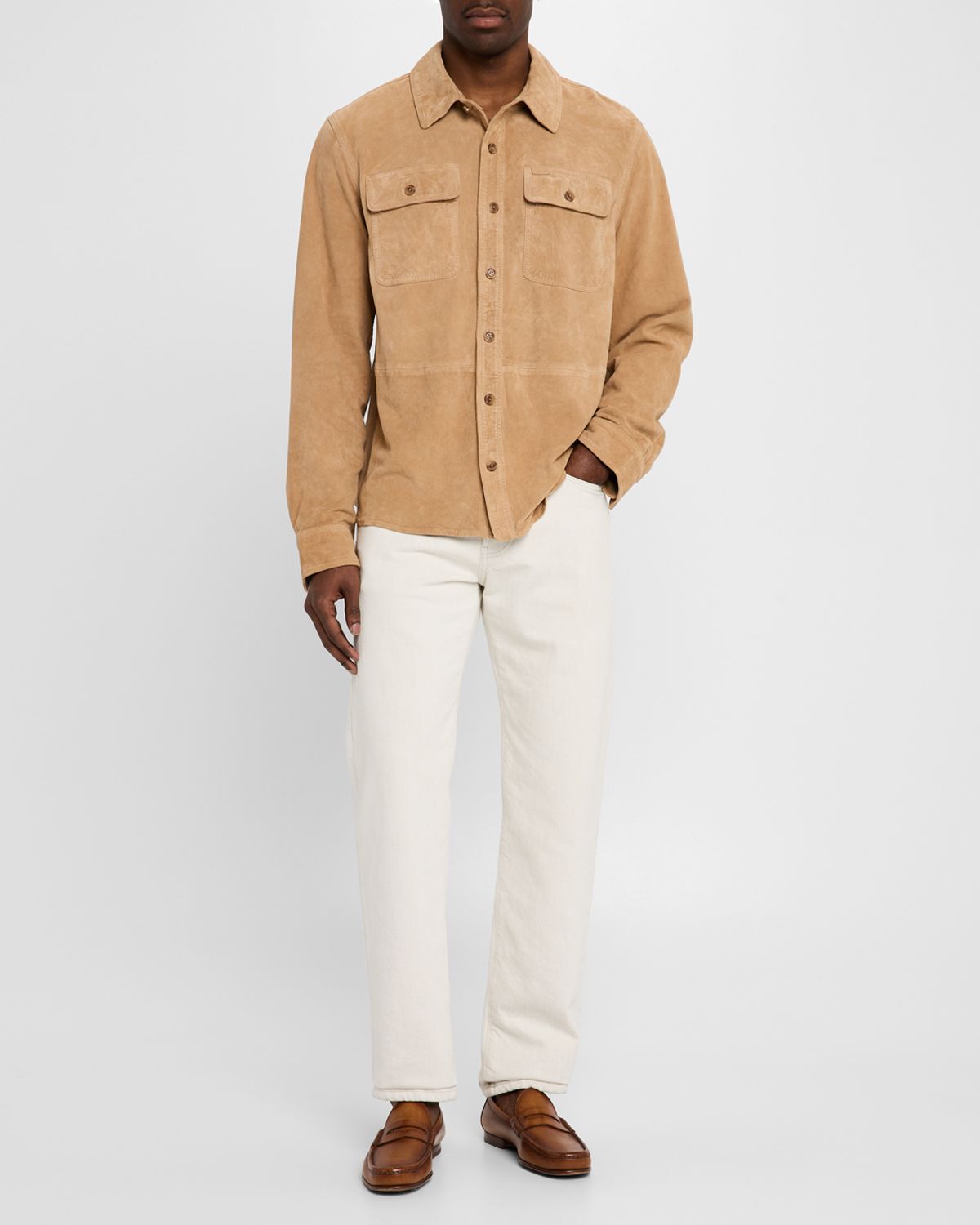 Polo Ralph Lauren Suede Shirt Jacket