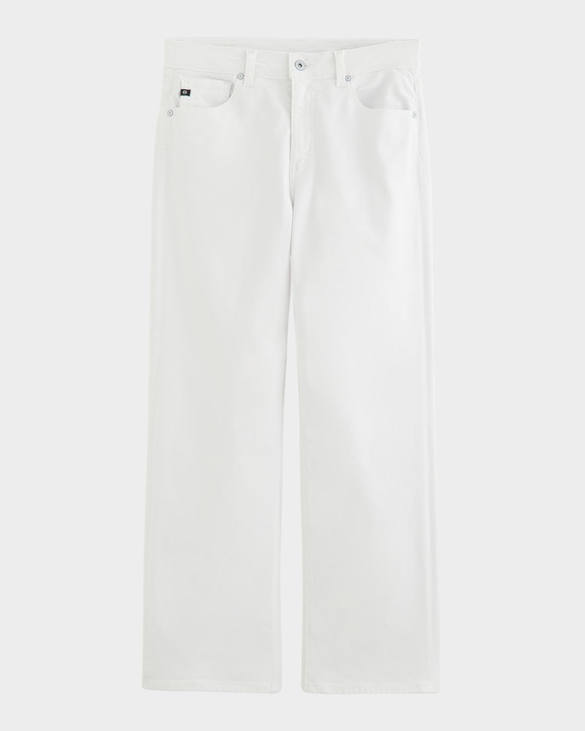 AG Jeans Brinley Mid-Rise Straight Crop Jeans