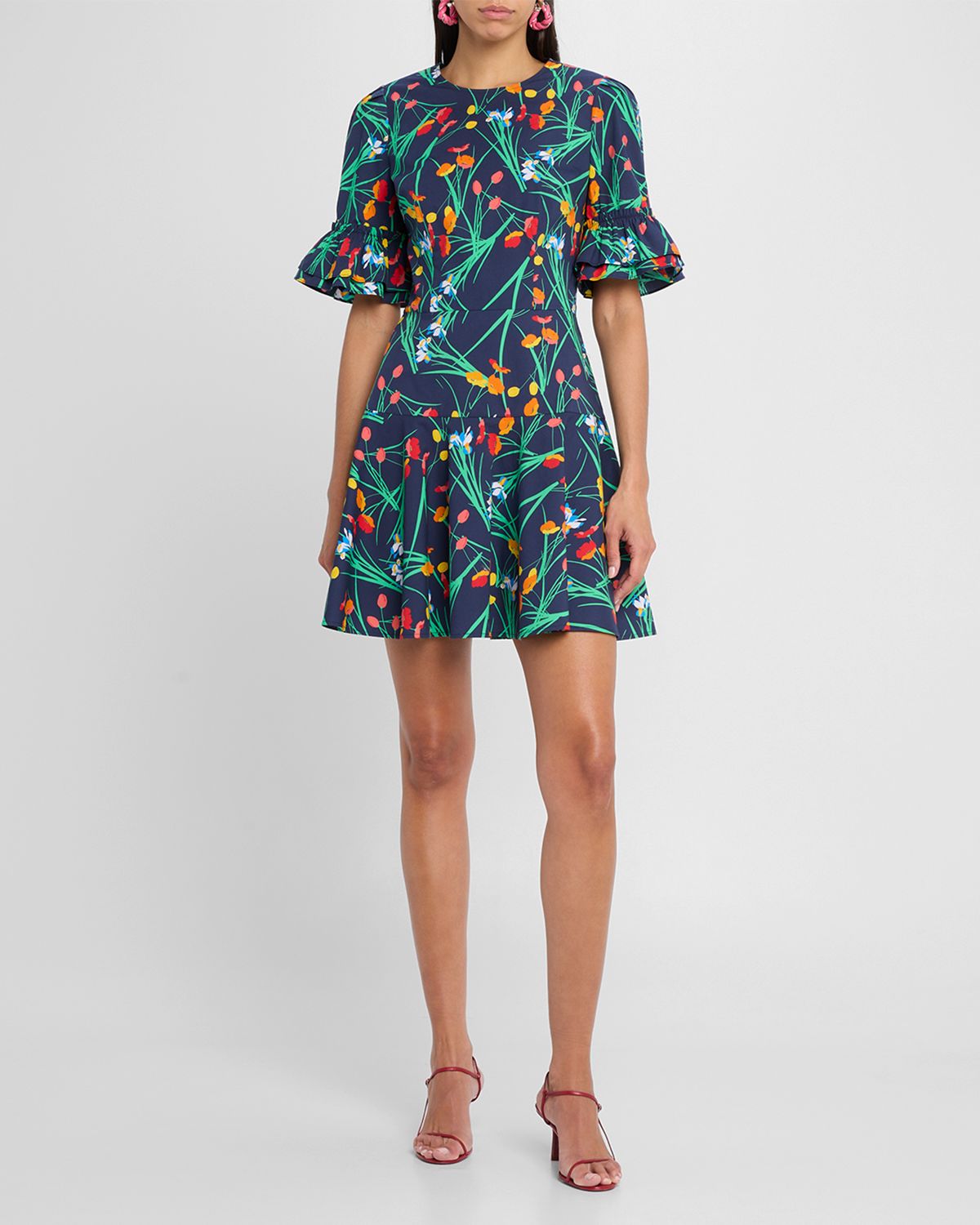 Shoshanna Solange Floral Mini Dress