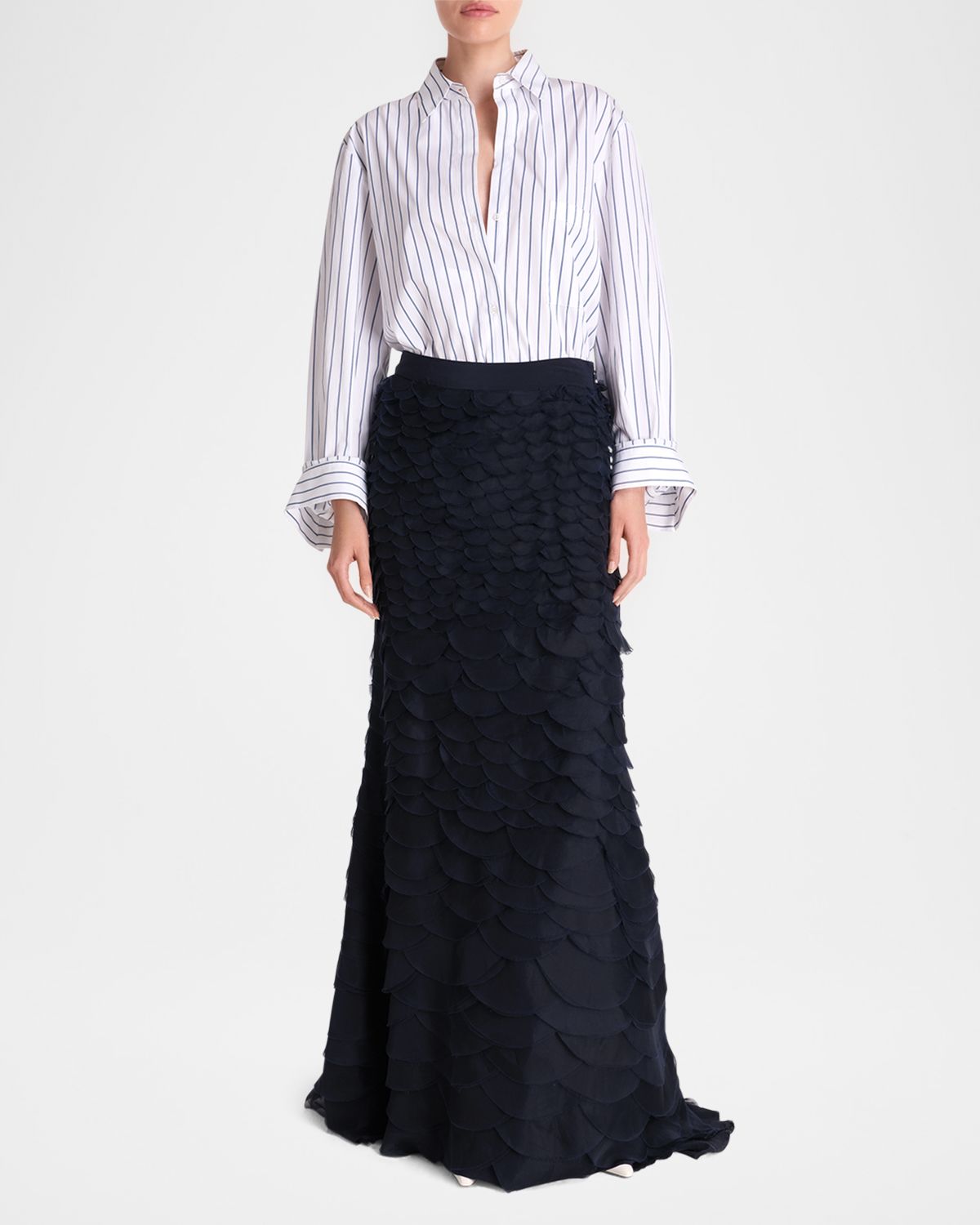 TWP Everlasting Love Silk Organza Skirt