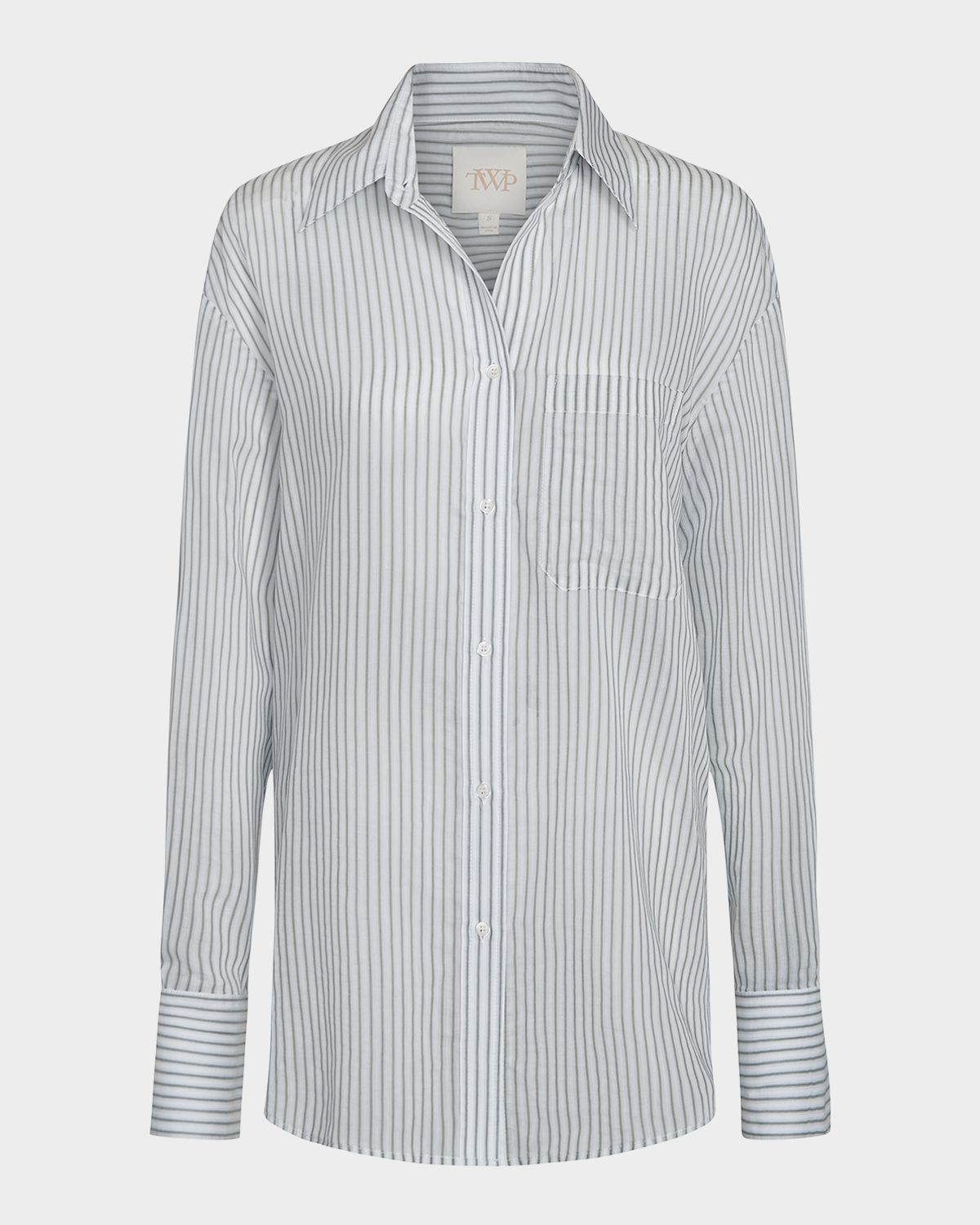 TWP Big Joe Striped Button-Front Shirt