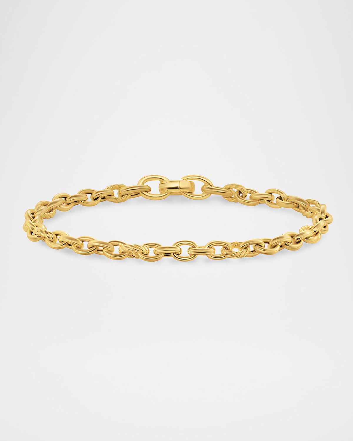 David Yurman DY Mercer Petite Chain Bracelet in 18K Gold