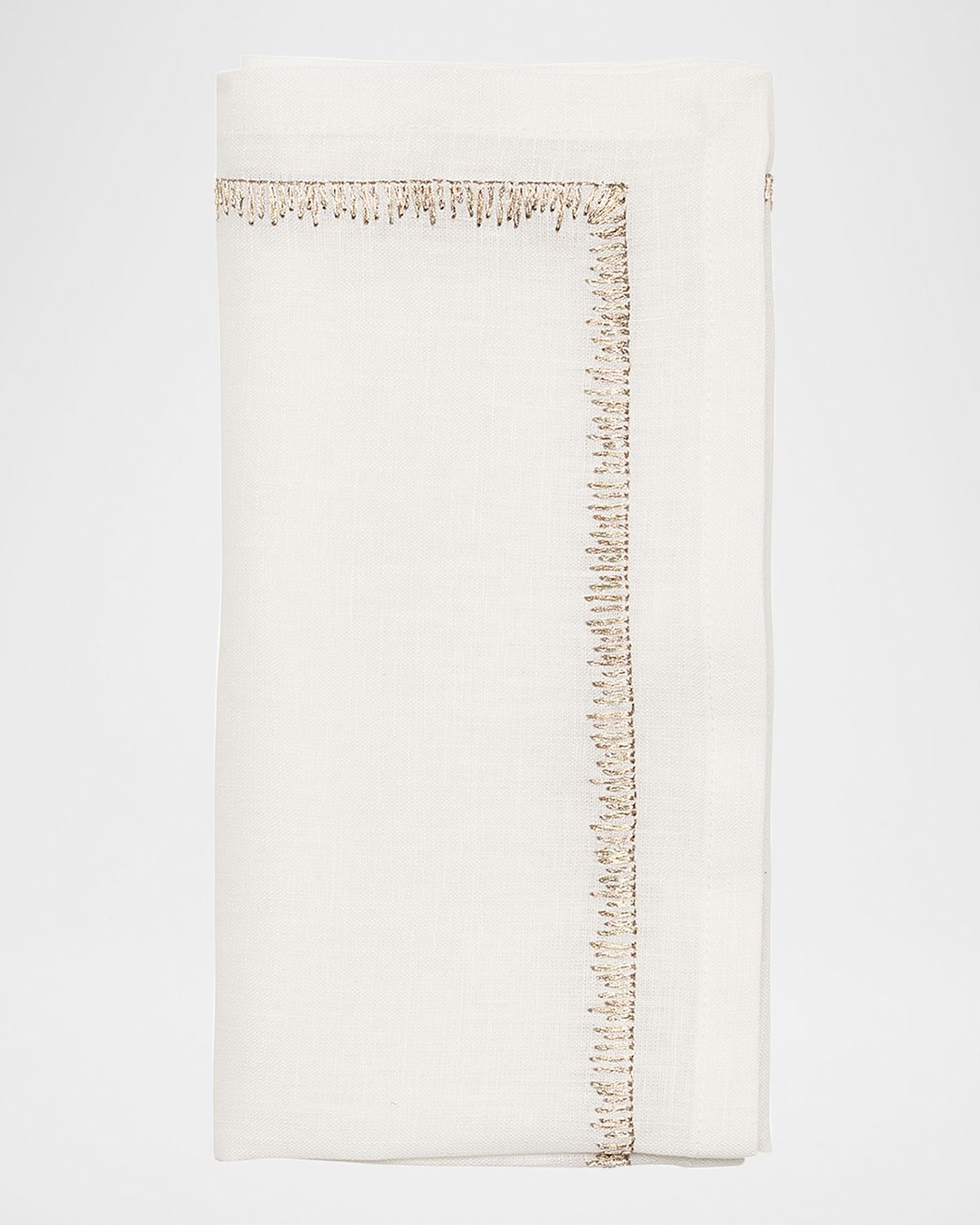 Kim Seybert Filament Embroidered Linen Napkin