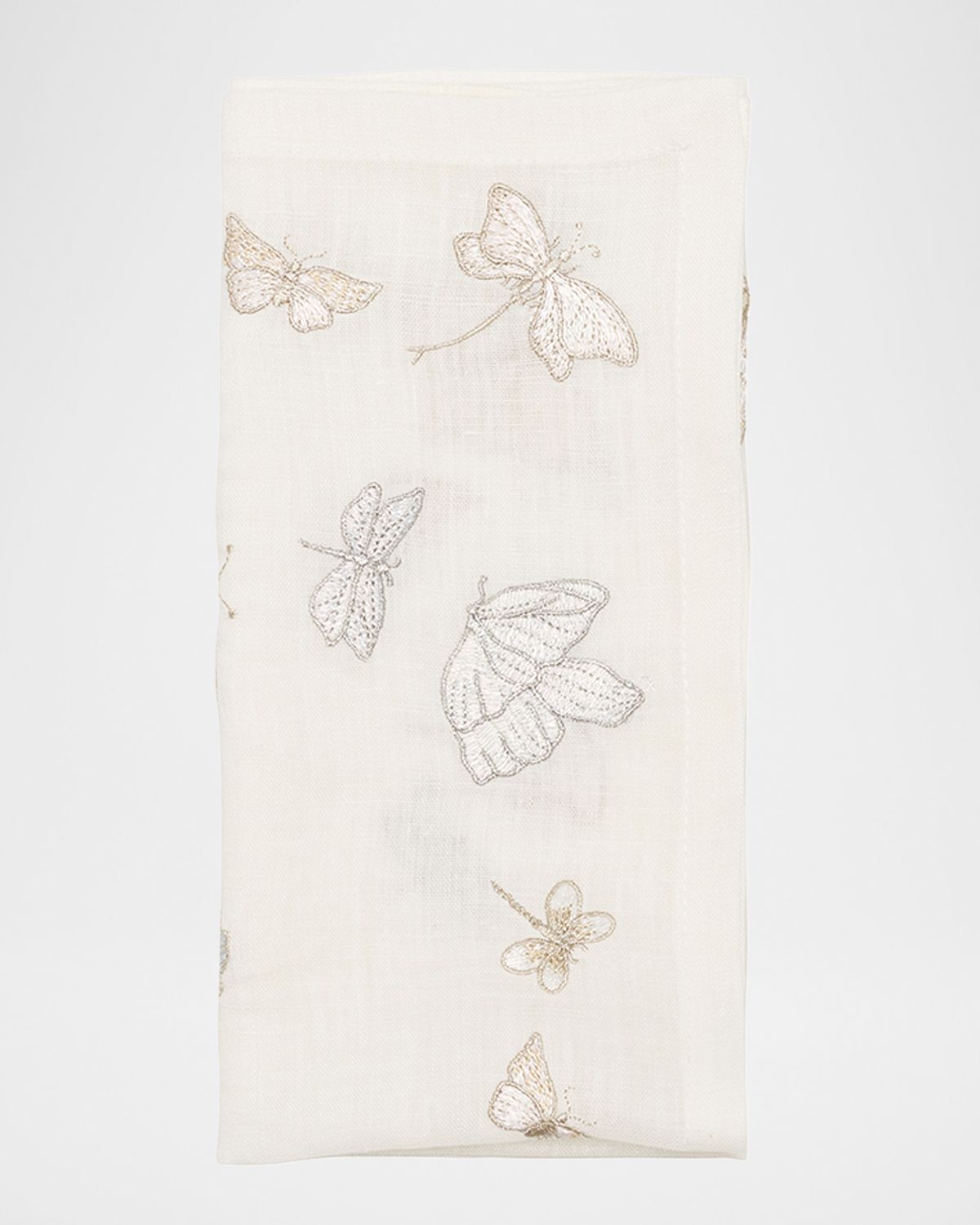 Kim Seybert Monarch Garden Linen Napkin