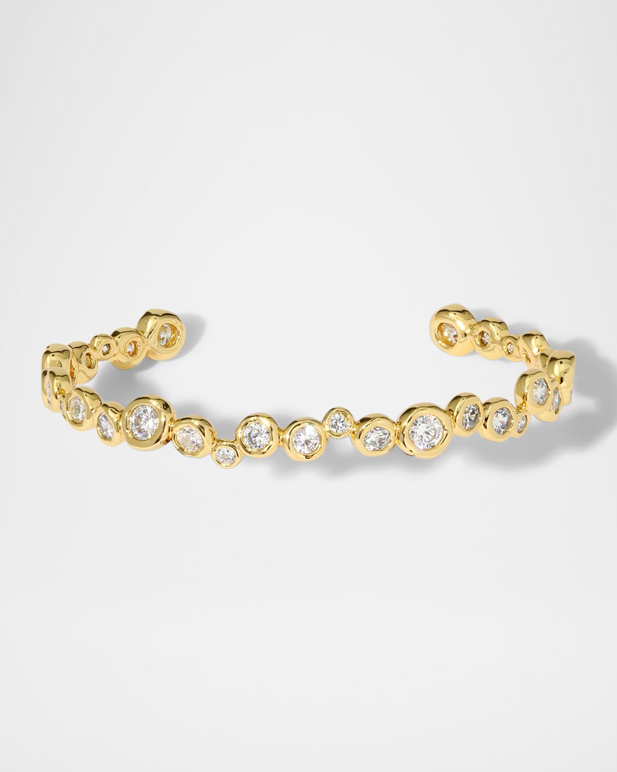 Alexis Bittar Asterales Gold CZ Skinny Cuff