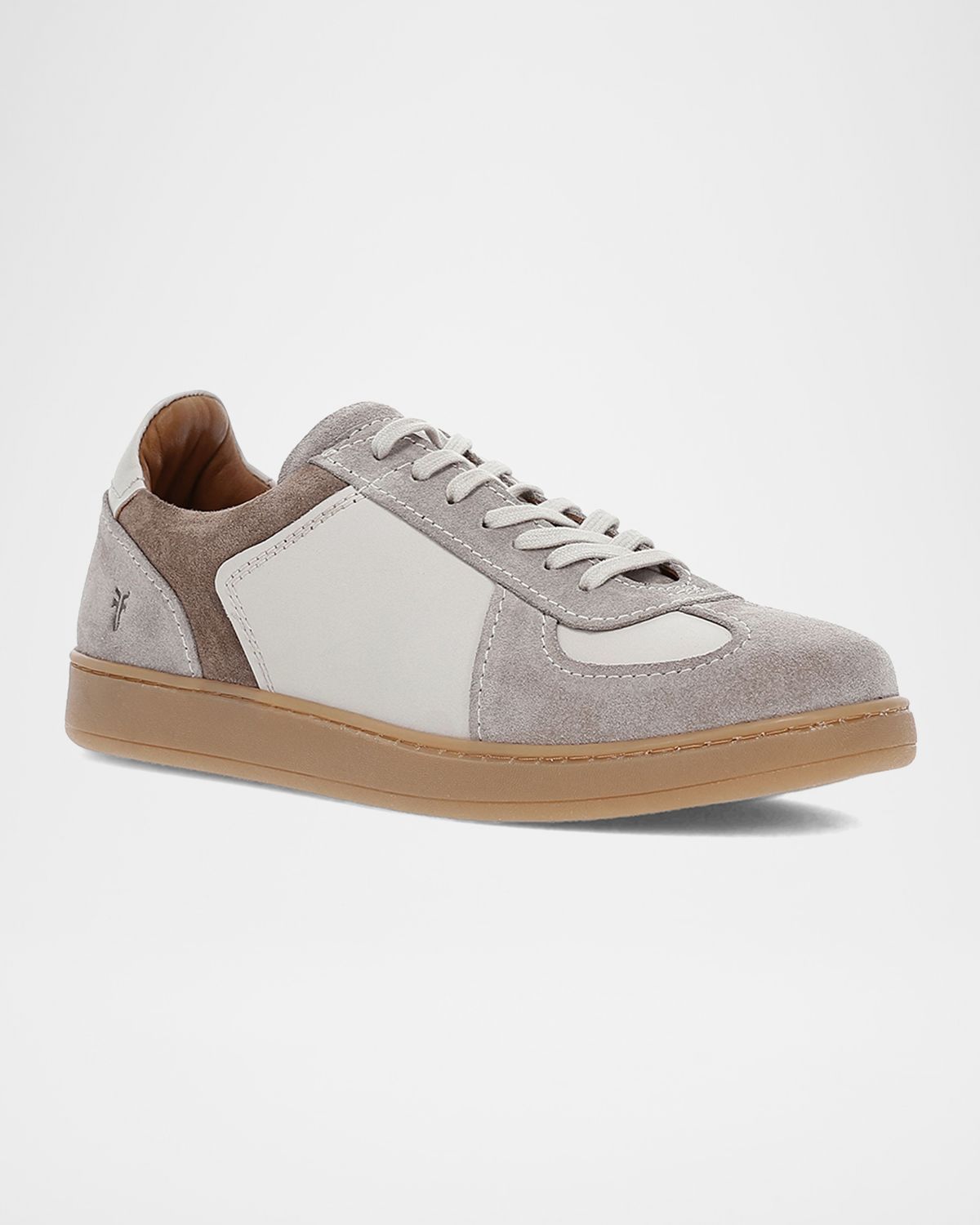 Frye Men 's Cooper Suede and Leather Trainer Sneakers