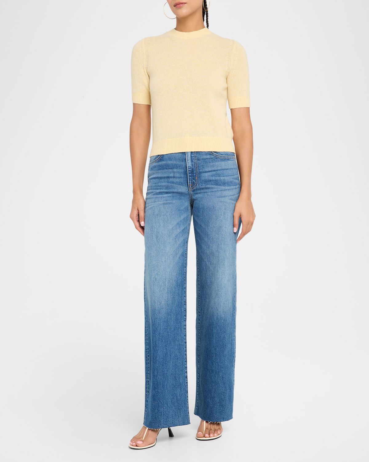 Guest in Residence Cashmere Sweater Tee