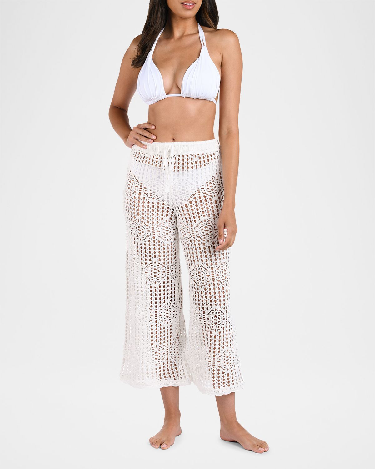 La Blanca Waverly Crochet Cropped Pants | Thumbnail 2 La Blanca Waverly Crochet Cropped Pants | Thumbnail 2