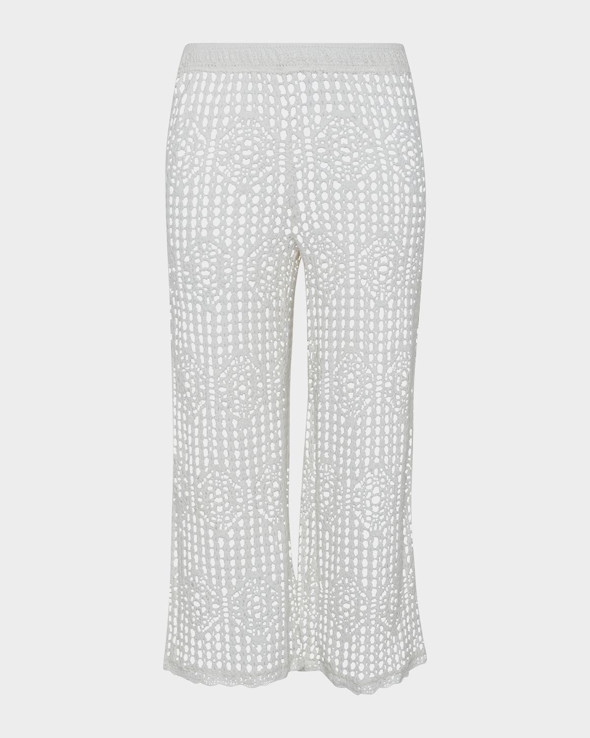 La Blanca Waverly Crochet Cropped Pants