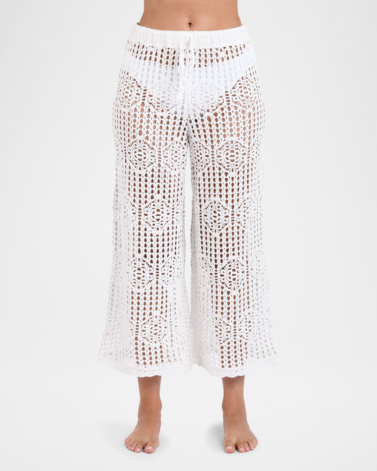 La Blanca Waverly Crochet Cropped Pants | Thumbnail 4 La Blanca Waverly Crochet Cropped Pants | Thumbnail 4