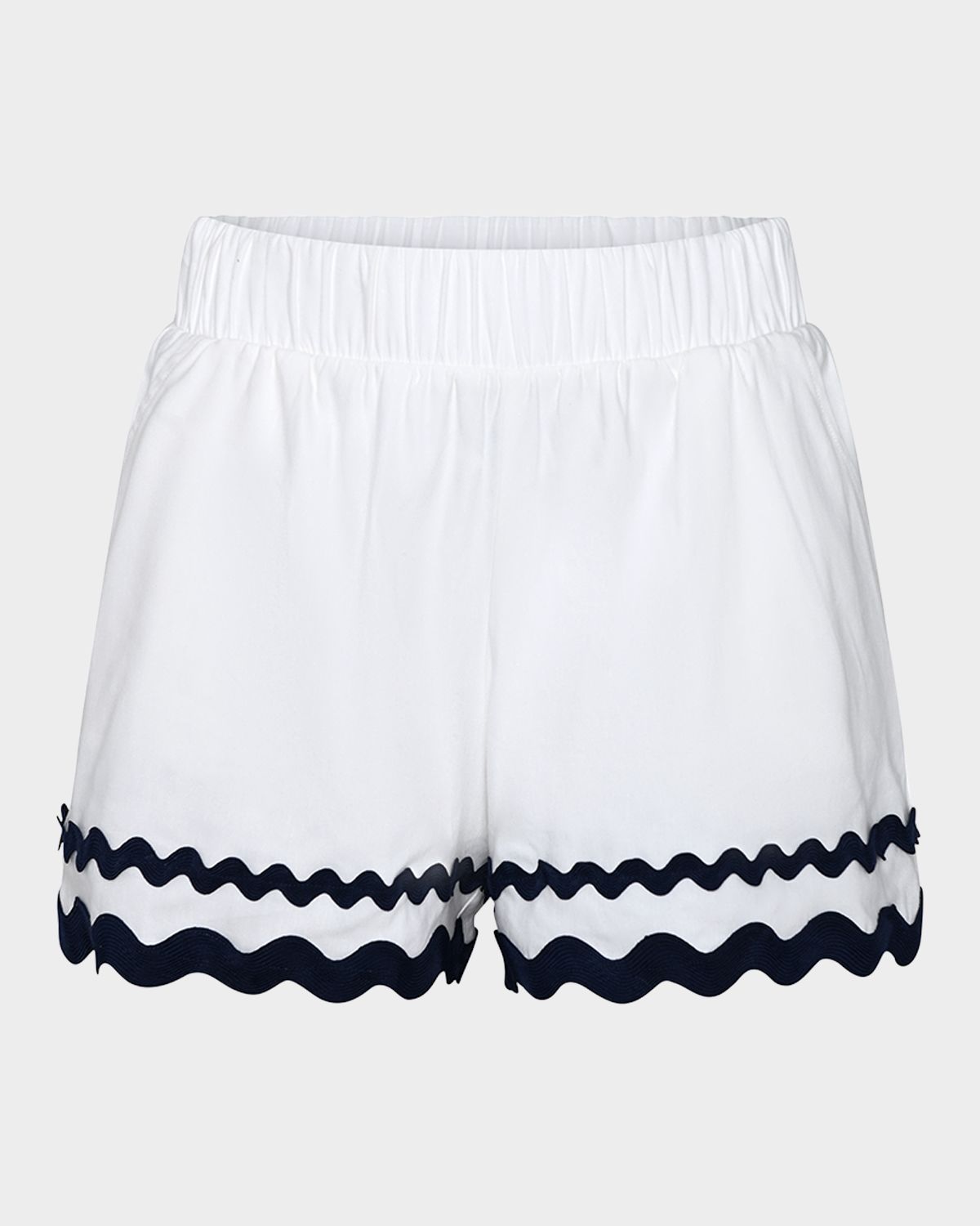 La Blanca Poolside Linen-Blend Shorts