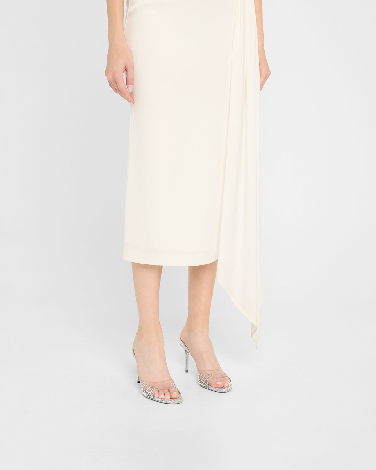 MACH & MACH Crystal Flame Mules