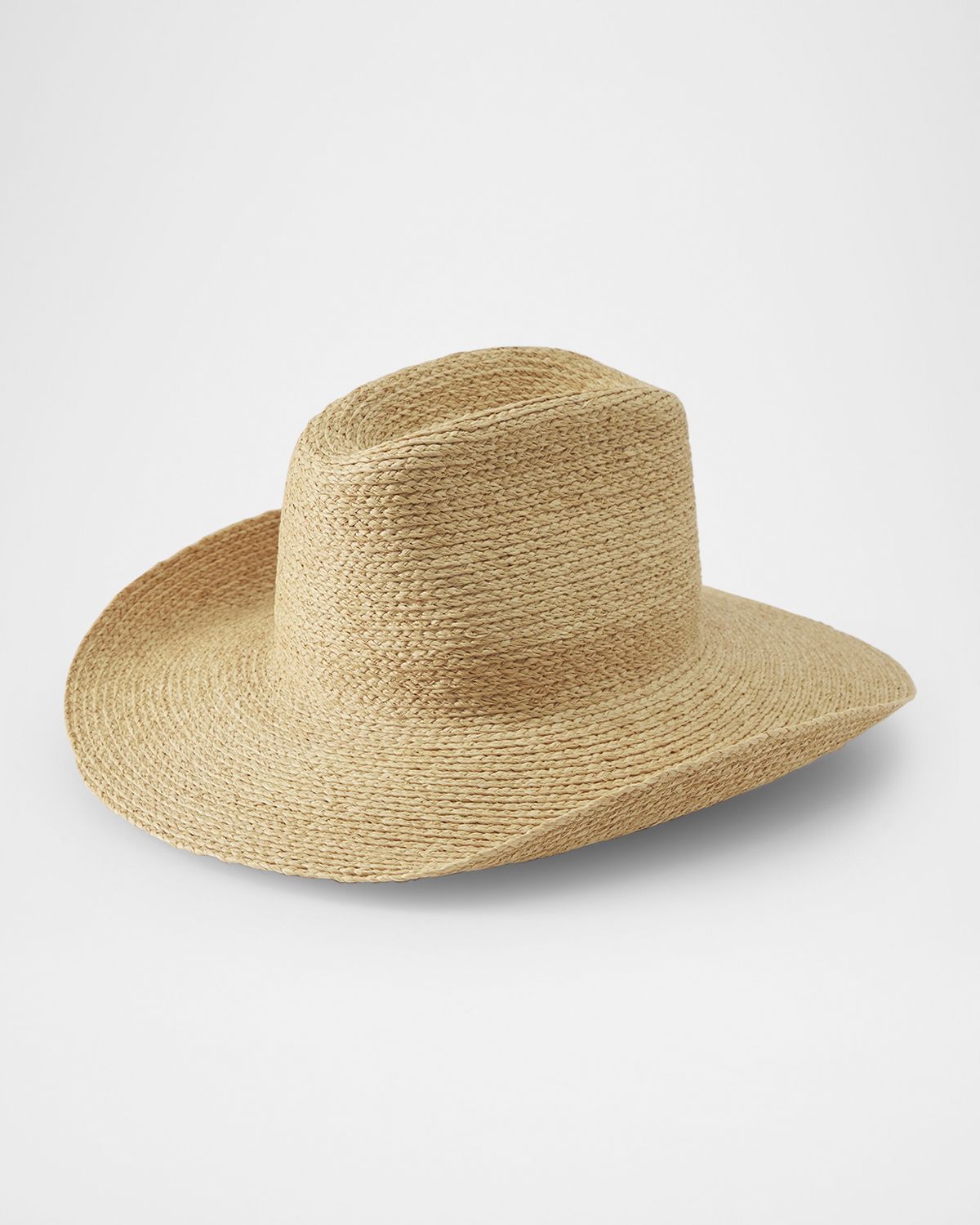 Helen Kaminski Adeline Briaded Raffia Cowboy Hat