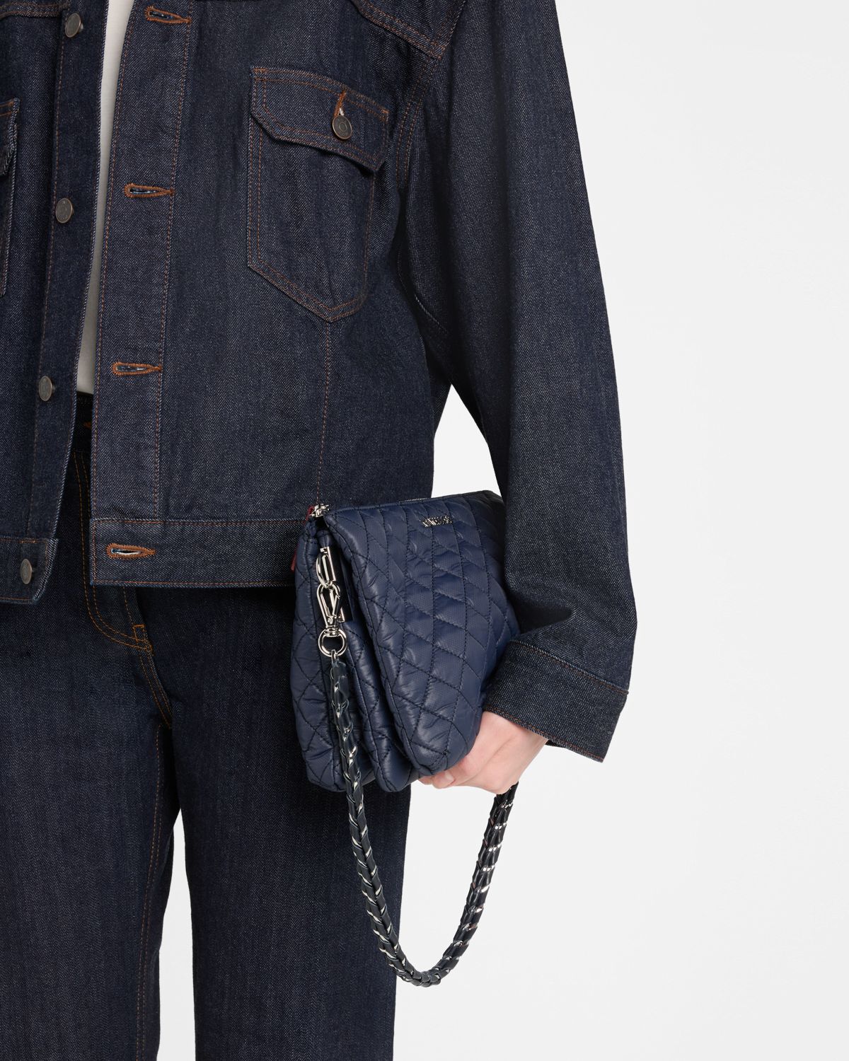 MZ WALLACE Crosby Pippa Large Quilted Crossbody Bag