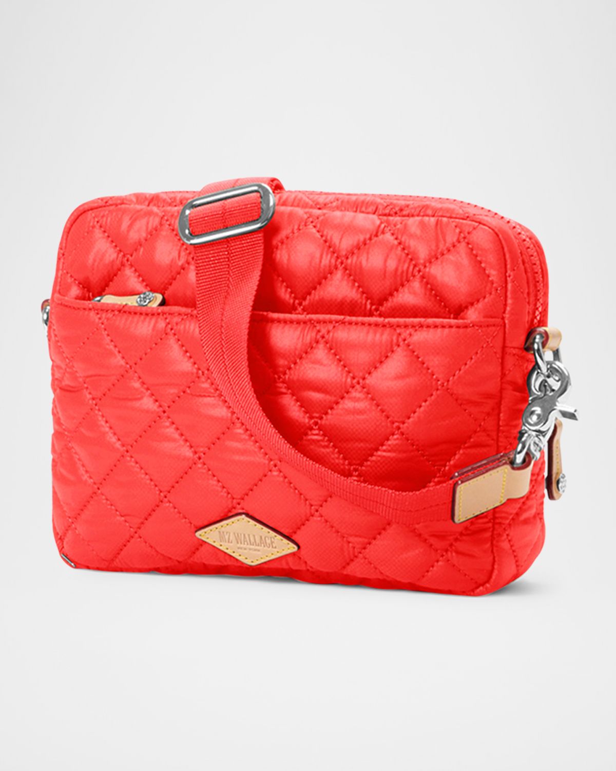 MZ WALLACE Metro Small Quilted Camera Crossbody Bag