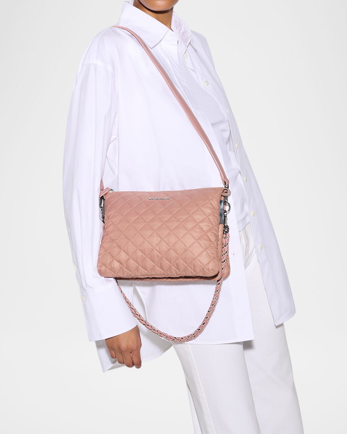 MZ WALLACE Crosby Pippa Large Quilted Crossbody Bag