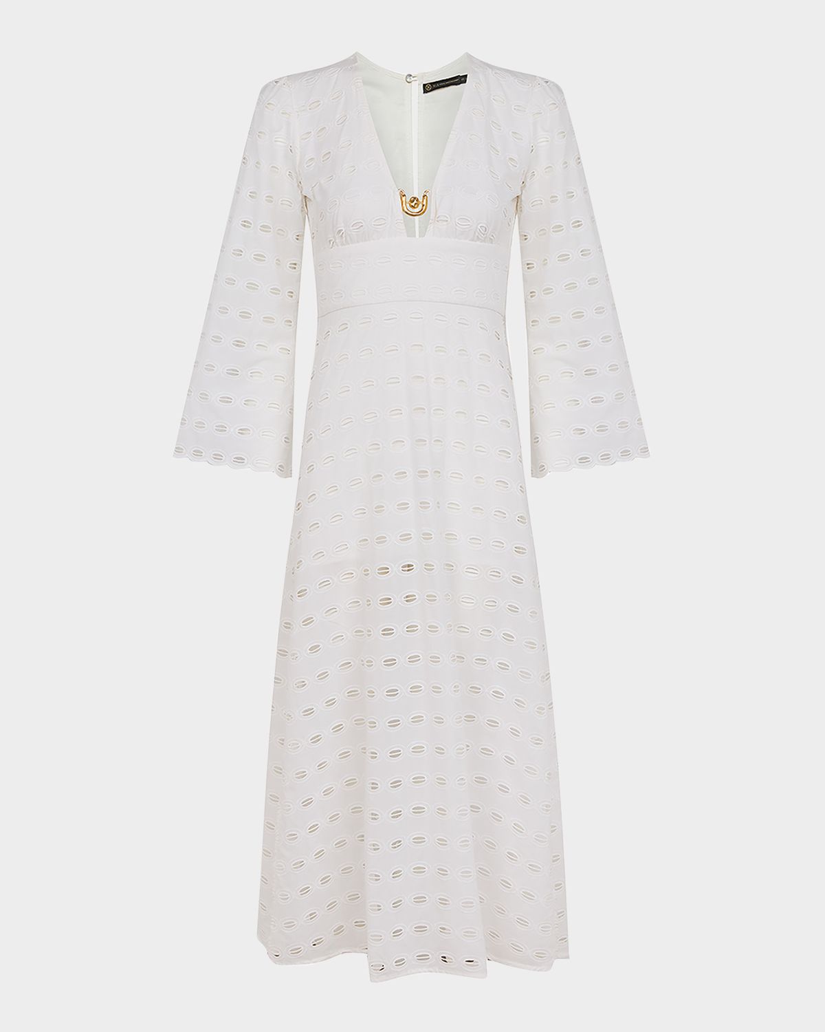 Vix Eyelet Raya Maxi Dress