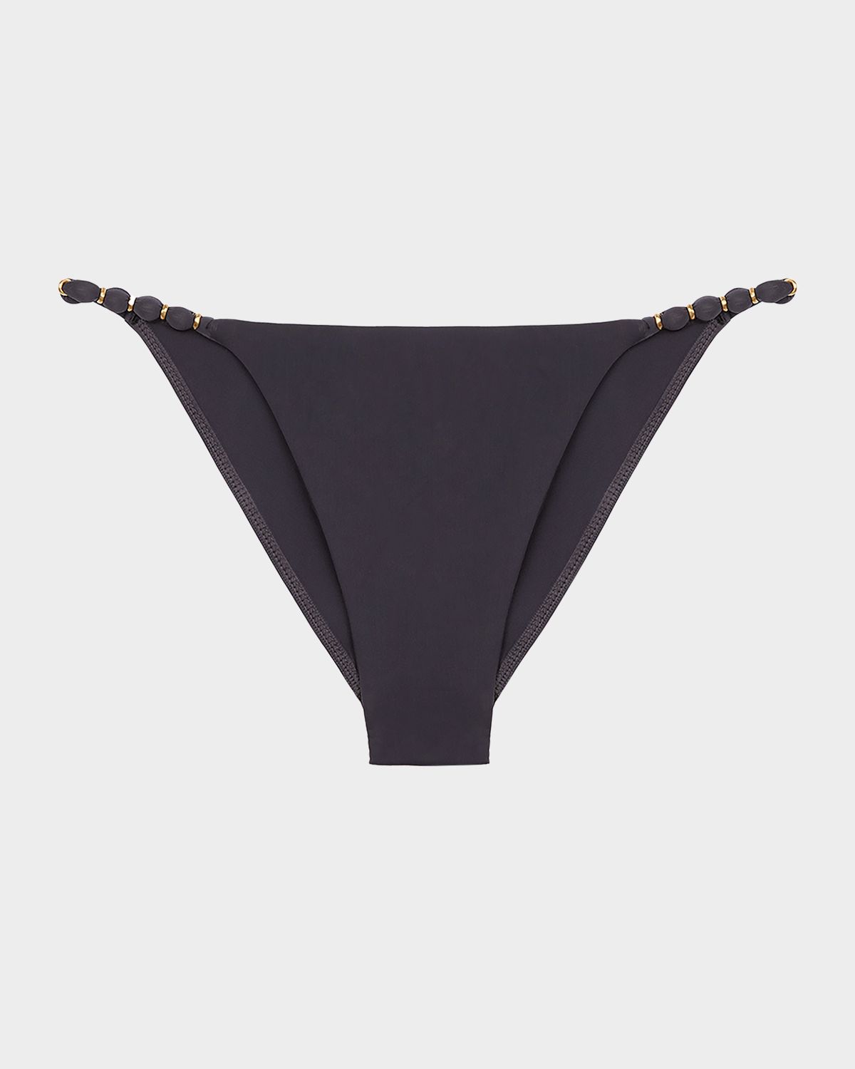 Vix Solid Beads Full Bikini Bottoms