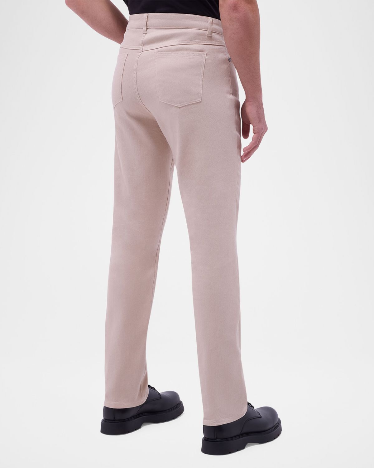 Bugatchi Men 's Linen-Cotton Stretch Pants
