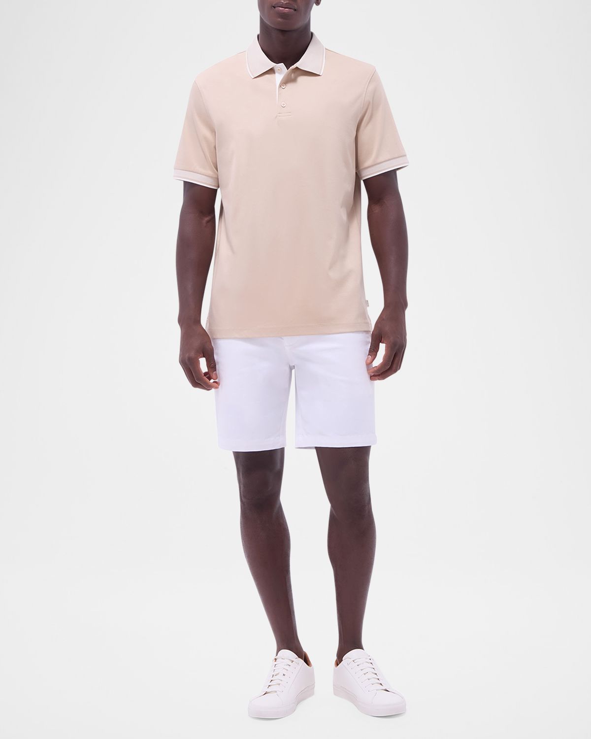 Bugatchi Men 's Short-Sleeve Polo Shirt